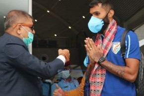 भारतीय फुटबल टिम नेपालमा